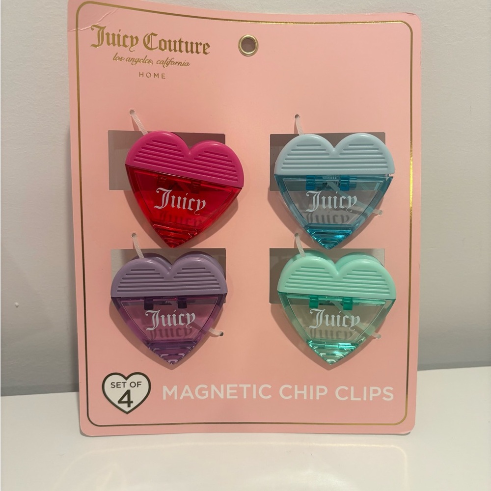 Juicy Couture Magnetic Chip Clips